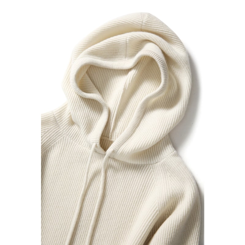 Nora | Women Relaxed Knit Drawstring Hoodie