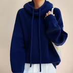 Women's Fine Knit Turtleneck Sweater – Elegant High Neck Pullover