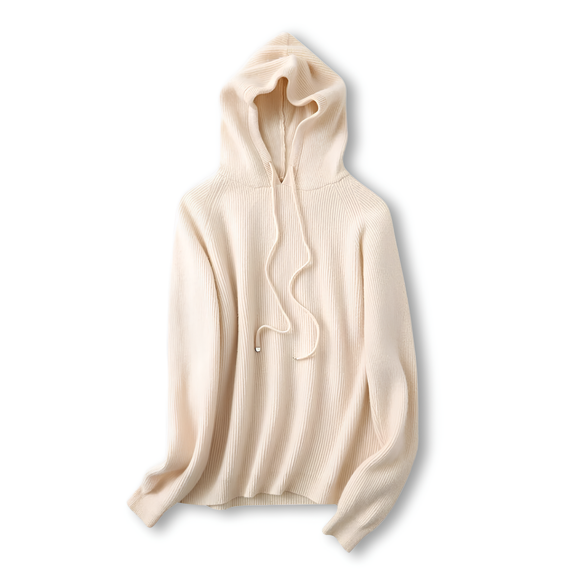 Nora | Women Relaxed Knit Drawstring Hoodie