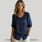 Elena Floral Embroidered Blouse