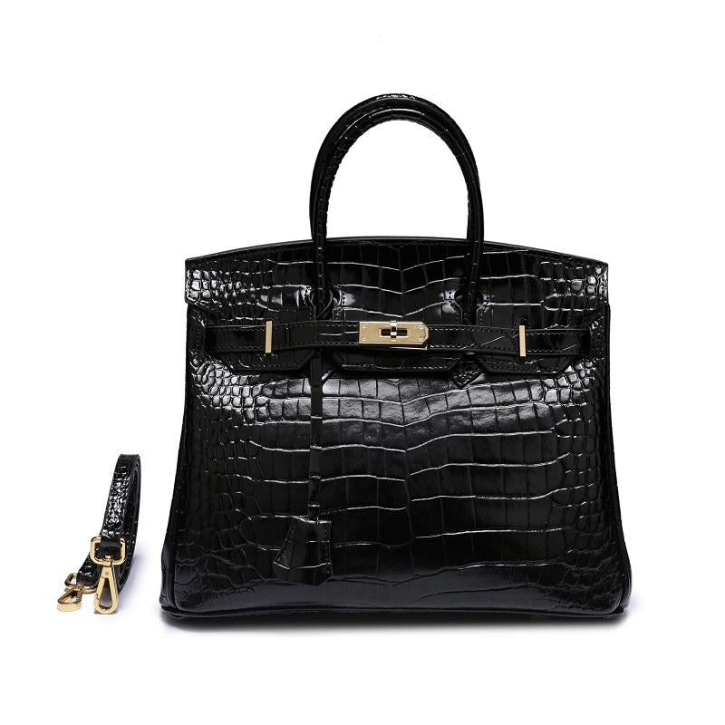 Women's Structured Top Handle Handbag – Elegant Everyday Shoulder Bag