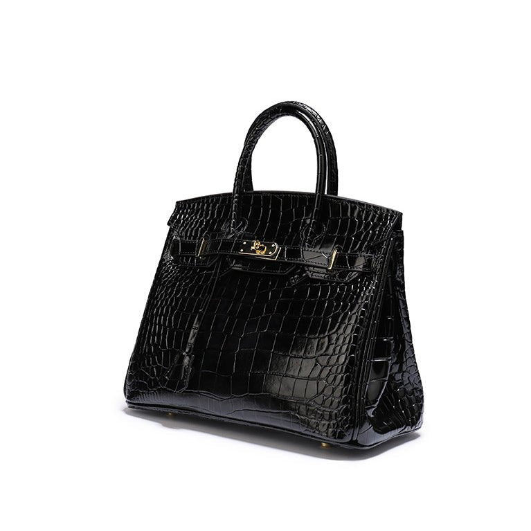 Women's Structured Top Handle Handbag – Elegant Everyday Shoulder Bag