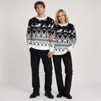 Holden | Unisex Reindeer Jacquard Knit Christmas Sweater