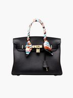 Women's Structured Top Handle Handbag – Elegant Everyday Shoulder Bag