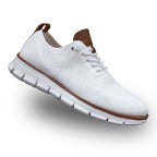 Men's Breathable Mesh Walking Sneakers – Wide Toe Box Cushioned Shoes