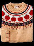 Women's Fair Isle Halloween Crew Neck Sweater – Seasonal Knit Pullover